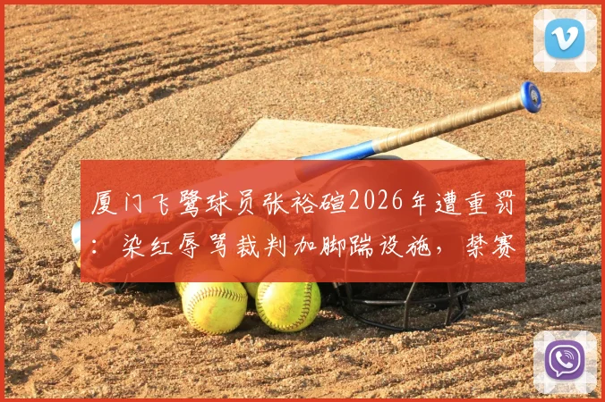 厦门飞鹭球员张裕碹2026年遭重罚：染红辱骂裁判加脚踹设施，禁赛期长达7个月，业余赛事纪律问题引热议