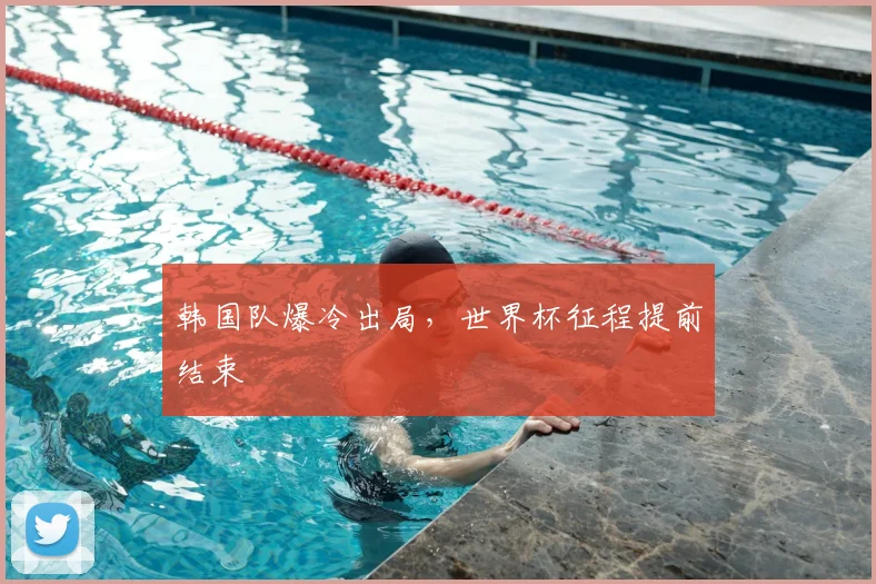 韩国队爆冷出局，世界杯征程提前结束